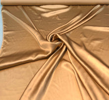 Silk charmouse 44&quot; wide   Beautiful gold color silk charmouse fabric sold by the yard
