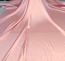 Silk charmouse 54&quot; wide    Beautiful baby pink silk satin charmouse fabric sold by the yard