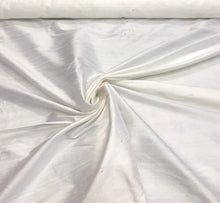 Silk dupion 54&quot; wide  beautiful white color silk shantung fabric sold by the yard