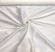 Silk dupion 54&quot; wide  beautiful white color silk shantung fabric sold by the yard