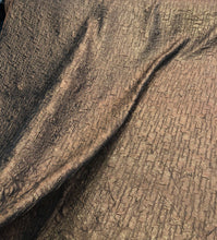 Polyester brocade fabric 60&quot; wide    Beautiful copper color polyester brocade fabric sold  by the yard