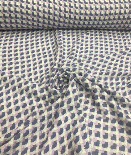 Woven tweed fabric 60" wide    Chevron design woven cotton fabric sold by the yard