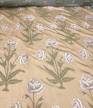 Floral damask jaquard fabric  54&quot; wide     Beautiful gold damask floral design poly fabric sold by the yard