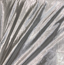 Silver color Matalic cotton fabric 44&quot; wide   Beautiful silver color matalic cotton fabric sold by the yard