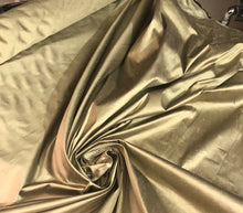 Silk shantung 54&quot; wide   Beautiful antique gold color silk shantung fabric sold by the yard