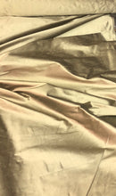 Silk shantung 54&quot; wide   Beautiful antique gold color silk shantung fabric sold by the yard