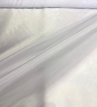100% polyester organza, beautiful white color poly organza fabric sold by the yard