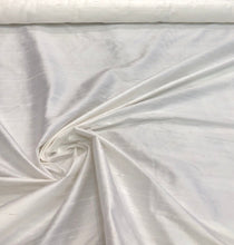 Silk dupion 54&quot; wide  beautiful white color silk shantung fabric sold by the yard