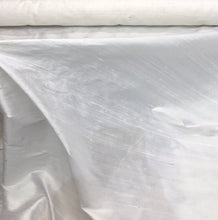 Silk dupion 54&quot; wide  beautiful white color silk shantung fabric sold by the yard