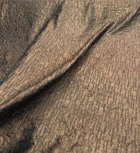 Polyester brocade fabric 60&quot; wide    Beautiful copper color polyester brocade fabric sold  by the yard