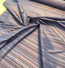 Silky taffeta stripe 45&quot; wide   Beautiful purple lilac shades taffeta fabric sold by the yard