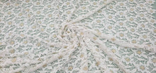 White guipor lace 52&quot; wide. Best use for appereal