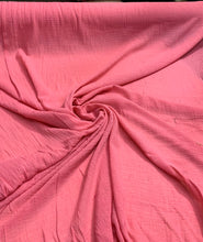 100% cotton gauze 48&quot; wide  beautiful coral color sold by the yard