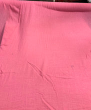100% cotton gauze 48&quot; wide  beautiful coral color sold by the yard