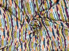 Designer digital printed Charmouse fabric 54â wide.  Beautiful multi color print sold by the yard.  Best use for apparel