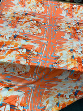 Designer digital printed Charmouse fabric 54â wide. Beautiful coral ivory shades printed fabric sold by the yard. Best use for apparel