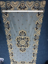 Hand beaded dinning table runner, sold by one big table cover