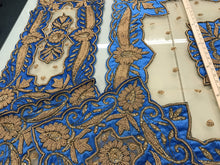 Decorated hand crafted table mates, sold by the set of 4