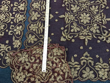 Decorated hand embroidered table mats, sold by the set of 4 pcs.