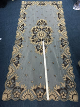 Hand beaded dinning table runner, sold by one big table cover